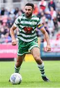 27 June 2022; Roberto Lopes of Shamrock Rovers during the SSE Airtricity League Premier Division match between St Patrick's Athletic and Shamrock Rovers at Richmond Park in Dublin. Photo by Piaras Ó Mídheach/Sportsfile