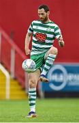 27 June 2022; Chris McCann of Shamrock Rovers during the SSE Airtricity League Premier Division match between St Patrick's Athletic and Shamrock Rovers at Richmond Park in Dublin. Photo by Piaras Ó Mídheach/Sportsfile