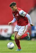 27 June 2022; Anto Breslin of St Patrick's Athletic during the SSE Airtricity League Premier Division match between St Patrick's Athletic and Shamrock Rovers at Richmond Park in Dublin. Photo by Piaras Ó Mídheach/Sportsfile