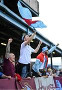 8 July 2022; Drogheda United supporters during the SSE Airtricity League Premier Division match between Drogheda United and Dundalk at Head in the Game Park in Drogheda, Louth. Photo by Ramsey Cardy/Sportsfile