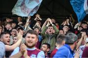 8 July 2022; Drogheda United supporters during the SSE Airtricity League Premier Division match between Drogheda United and Dundalk at Head in the Game Park in Drogheda, Louth. Photo by Ramsey Cardy/Sportsfile