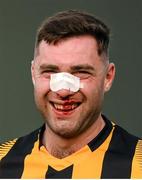 8 July 2022; Mick Kenny of Kilkenny following his side's victory in the GAA Football All-Ireland Junior Championship Semi-Final match between Kilkenny and London at the GAA National Games Development Centre in Abbotstown, Dublin. Photo by Stephen McCarthy/Sportsfile