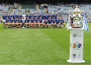 9 July 2022; The Cavan squad before the Tailteann Cup Final match between Cavan and Westmeath at Croke Park in Dublin. Photo by Ray McManus/Sportsfile