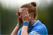 9 July 2022; Lauren Magee of Dublin after the TG4 All-Ireland Ladies Football Senior Championship Quarter-Final between Donegal and Dublin at Páirc Seán Mac Diarmada in Carrick-on-Shannon, Leitrim. Photo by Eóin Noonan/Sportsfile