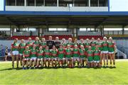 9 July 2022; The Mayo squad before the TG4 All-Ireland Ladies Football Senior Championship Quarter-Final match between Cork and Mayo at Cusack Park in Ennis, Clare. Photo by Matt Browne/Sportsfile