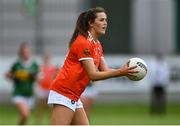 9 July 2022; Aimee Mackin of Armagh during the TG4 All-Ireland Ladies Football Senior Championship Quarter-Final match between Armagh and Kerry at O'Connor Park in Tullamore, Offaly. Photo by Piaras Ó Mídheach/Sportsfile