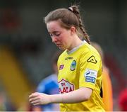 9 July 2022; Galway WFC goalkeeper Abbiegayle Ronayne after the EVOKE.ie FAI Women's Cup First Round match between Bohemians and Galway WFC at Dalymount Park in Dublin. Photo by Michael P Ryan/Sportsfile