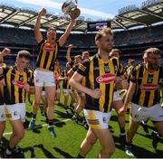 10 July 2022; The Kilkenny players do a lap of honour after the GAA Football All-Ireland Junior Championship Final match between Kilkenny and New York at Croke Park in Dublin. Photo by Ray McManus/Sportsfile