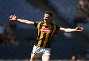 10 July 2022; John Walsh of Kilkenny celebrates after scoring his side's third goal during the GAA Football All-Ireland Junior Championship Final match between Kilkenny and New York at Croke Park in Dublin. Photo by Daire Brennan/Sportsfile