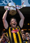 10 July 2022; Mick Malone of Kilkenny lifts the cup the GAA Football All-Ireland Junior Championship Final match between Kilkenny and New York at Croke Park in Dublin. Photo by Ray McManus/Sportsfile