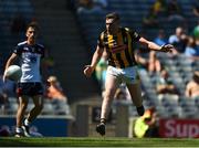 10 July 2022; Mick Kenny of Kilkenny scores his side's second goal during the GAA Football All-Ireland Junior Championship Final match between Kilkenny and New York at Croke Park in Dublin. Photo by Daire Brennan/Sportsfile