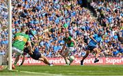 10 July 2022; James McCarthy of Dublin shoots at goal during the GAA Football All-Ireland Senior Championship Semi-Final match between Dublin and Kerry at Croke Park in Dublin. Photo by Ramsey Cardy/Sportsfile