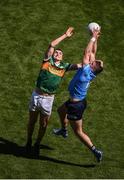 10 July 2022; Brian Howard of Dublin in action against Seán O'Shea of Kerry during the GAA Football All-Ireland Senior Championship Semi-Final match between Dublin and Kerry at Croke Park in Dublin. Photo by Daire Brennan/Sportsfile