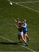 10 July 2022; David Clifford of Kerry in action against Michael Fitzsimons of Dublin during the GAA Football All-Ireland Senior Championship Semi-Final match between Dublin and Kerry at Croke Park in Dublin. Photo by Daire Brennan/Sportsfile