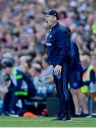 10 July 2022; Dublin manager Dessie Farrell during the GAA Football All-Ireland Senior Championship Semi-Final match between Dublin and Kerry at Croke Park in Dublin. Photo by Ramsey Cardy/Sportsfile
