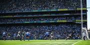 10 July 2022; James McCarthy of Dublin has a shot on goal saved by Kerry goalkeeper Shane Ryan during the GAA Football All-Ireland Senior Championship Semi-Final match between Dublin and Kerry at Croke Park in Dublin. Photo by Ray McManus/Sportsfile