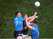 10 July 2022; Seán Bugler, left, and Paddy Small of Dublin in action against Dara Moynihan of Kerry during the GAA Football All-Ireland Senior Championship Semi-Final match between Dublin and Kerry at Croke Park in Dublin. Photo by Daire Brennan/Sportsfile