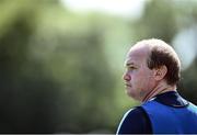 10 July 2022; Laois manager Donie Brennan during the TG4 All-Ireland Ladies Football Intermediate Championship Semi-Final match between Clare and Laois at St Brigid’s GAA club in Kiltoom, Roscommon. Photo by David Fitzgerald/Sportsfile