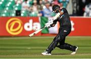 10 July 2022; Ish Sodhi of New Zealand during the Men's One Day International match between Ireland and New Zealand at Malahide Cricket Club in Dublin. Photo by Seb Daly/Sportsfile
