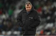 9 July 2022; New Zealand head coach Ian Foster before the Steinlager Series match between the New Zealand and Ireland at the Forsyth Barr Stadium in Dunedin, New Zealand. Photo by Brendan Moran/Sportsfile