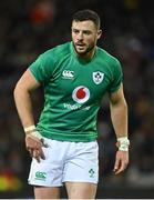 9 July 2022; Robbie Henshaw of Ireland during the Steinlager Series match between the New Zealand and Ireland at the Forsyth Barr Stadium in Dunedin, New Zealand. Photo by Brendan Moran/Sportsfile