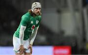 9 July 2022; Mack Hansen of Ireland  during the Steinlager Series match between the New Zealand and Ireland at the Forsyth Barr Stadium in Dunedin, New Zealand. Photo by Brendan Moran/Sportsfile