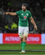 9 July 2022; Caelan Doris of Ireland during the Steinlager Series match between the New Zealand and Ireland at the Forsyth Barr Stadium in Dunedin, New Zealand. Photo by Brendan Moran/Sportsfile