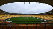 12 July 2022; A general view of Sky Stadium before the match between the Maori All Blacks and Ireland in Wellington, New Zealand. Photo by Brendan Moran/Sportsfile