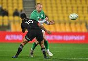 12 July 2022; Keith Earls of Ireland in action against Josh Ioane of Maori All Blacks during the match between the Maori All Blacks and Ireland at the Sky Stadium in Wellington, New Zealand. Photo by Brendan Moran/Sportsfile