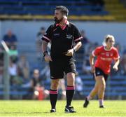9 July 2022; Referee Seamus Mulvihill during the TG4 All-Ireland Ladies Football Senior Championship Quarter-Final match between Cork and Mayo at Cusack Park in Ennis, Clare. Photo by Matt Browne/Sportsfile