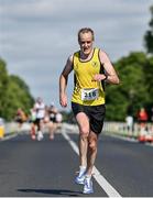 10 July 2022; David Porter of Inishowen AC, Donegal, during the Irish Runner 10 Mile, Sponsored by Sports Travel International, incorporating the AAI National 10 Mile Road Race Championships at the Phoenix Park in Dublin. Photo by Sam Barnes/Sportsfile