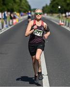 10 July 2022; Lisa Branigan of Dublin during the Irish Runner 10 Mile, Sponsored by Sports Travel International, incorporating the AAI National 10 Mile Road Race Championships at the Phoenix Park in Dublin. Photo by Sam Barnes/Sportsfile