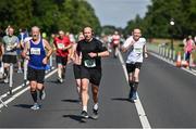 10 July 2022; Runners including Shane Healy, centre, during the Irish Runner 10 Mile, Sponsored by Sports Travel International, incorporating the AAI National 10 Mile Road Race Championships at the Phoenix Park in Dublin. Photo by Sam Barnes/Sportsfile