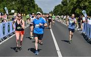 10 July 2022; Runners during the Irish Runner 10 Mile, Sponsored by Sports Travel International, incorporating the AAI National 10 Mile Road Race Championships at the Phoenix Park in Dublin. Photo by Sam Barnes/Sportsfile