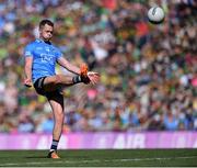10 July 2022; Dean Rock of Dublin scores a point from a free during the GAA Football All-Ireland Senior Championship Semi-Final match between Dublin and Kerry at Croke Park in Dublin. Photo by Piaras Ó Mídheach/Sportsfile