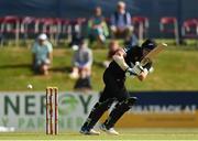 12 July 2022; Michael Bracewell of New Zealand during the Men's One Day International match between Ireland and New Zealand at Malahide Cricket Club in Dublin. Photo by Harry Murphy/Sportsfile