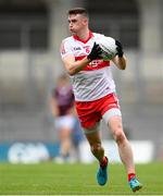 9 July 2022; Gareth McKinless of Derry during the GAA Football All-Ireland Senior Championship Semi-Final match between Derry and Galway at Croke Park in Dublin. Photo by Stephen McCarthy/Sportsfile