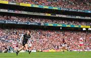 9 July 2022; Galway goalkeeper Connor Gleeson during the GAA Football All-Ireland Senior Championship Semi-Final match between Derry and Galway at Croke Park in Dublin. Photo by Ramsey Cardy/Sportsfile