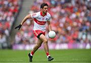 9 July 2022; Christopher McKaigue of Derry during the GAA Football All-Ireland Senior Championship Semi-Final match between Derry and Galway at Croke Park in Dublin. Photo by Ramsey Cardy/Sportsfile