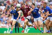 9 July 2022; Kieran Martin of Westmeath on his way to scoring his side's second goal during the Tailteann Cup Final match between Cavan and Westmeath at Croke Park in Dublin. Photo by Stephen McCarthy/Sportsfile
