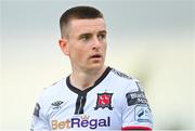 8 July 2022; Darragh Leahy of Dundalk during the SSE Airtricity League Premier Division match between Drogheda United and Dundalk at Head in the Game Park in Drogheda, Louth. Photo by Ramsey Cardy/Sportsfile
