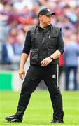 9 July 2022; Goalkeeper coach Pat Comer during the GAA Football All-Ireland Senior Championship Semi-Final match between Derry and Galway at Croke Park in Dublin. Photo by Stephen McCarthy/Sportsfile