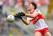 9 July 2022; Conor McCluskey of Derry during the GAA Football All-Ireland Senior Championship Semi-Final match between Derry and Galway at Croke Park in Dublin. Photo by Seb Daly/Sportsfile