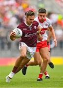 9 July 2022; Cillian McDaid of Galway in action against Conor Doherty of Derry during the GAA Football All-Ireland Senior Championship Semi-Final match between Derry and Galway at Croke Park in Dublin. Photo by Seb Daly/Sportsfile