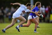 13 July 2022; Ciara O'Hora of Tipperary in action against Niamh Murphy of Kildare during the 2022 All-Ireland U16 B Final between Kildare and Tipperary at Crettyard, Co. Laois. Photo by Ray McManus/Sportsfile