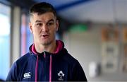 14 July 2022; Jonathan Sexton during an Ireland media conference at Jerry Collins Stadium in Porirua, New Zealand. Photo by Brendan Moran/Sportsfile