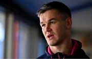 14 July 2022; Jonathan Sexton during an Ireland media conference at Jerry Collins Stadium in Porirua, New Zealand. Photo by Brendan Moran/Sportsfile