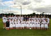 13 July 2022; The Kildare squad before the 2022 All-Ireland U16 B Final between Kildare and Tipperary at Crettyard, Co. Laois. Photo by Ray McManus/Sportsfile