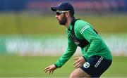 14 July 2022; Andrew Balbirnie during an Ireland men's cricket training session at Malahide Cricket Club in Dublin. Photo by Seb Daly/Sportsfile