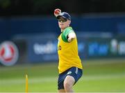 14 July 2022; Gareth Delany during an Ireland men's cricket training session at Malahide Cricket Club in Dublin. Photo by Seb Daly/Sportsfile
